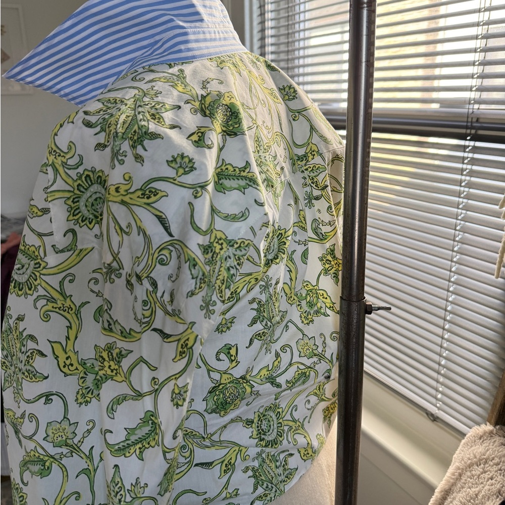Cinq a Sept Ivy Paisley Poplin Mariana Top - Picture 8 of 9